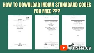How to Download Indian Standard Codes for FREE ? | ilustraca | Sandip Deb