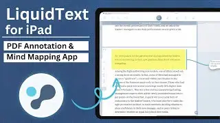 LiquidText : Best PDF Annotation & Mind Mapping App for iPad (2026 Review)