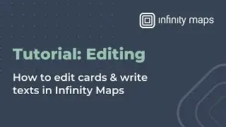 How to: Text editing in Infinity Maps