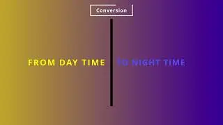 Day Night Conversion Colour Grade