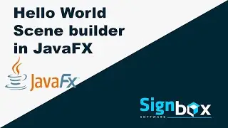 Javafx Tutorial For Beginners 03 - Hello World using Scene Builder (step by step)