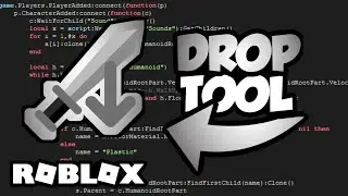 Roblox Studio Model - DROP TOOL GUI