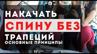 Как накачать спину девушке?