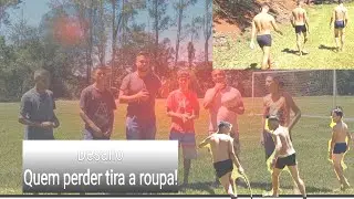 brincadeira DO GOL: Quem errar tira a roupa 😬