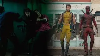 OLDBOY hallway fight but it's DEADPOOL & WOLVERINE