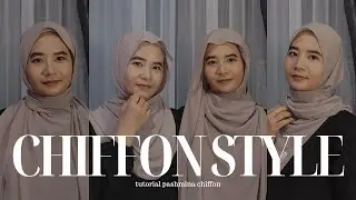 Chiffon Style - Tutorial Pashmina Chiffon Simple