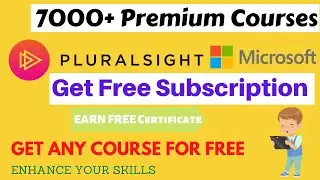FREE Online Certification Course by PluralSight |Free Microsoft Certification