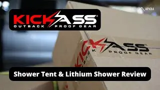 KickAss Shower Awning & Lithium Shower Review