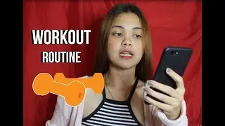 Workout/Exercise Routine - Philippines-Vlog#7