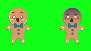 Green screen | Christmas | Gingerbread