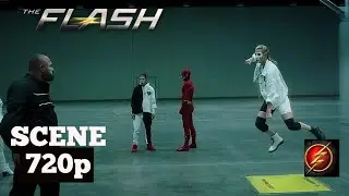 Flash Vs the Royal Flush gang Fight Scene || The Flash S08E01 