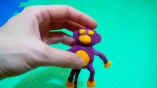 ЛЕПКА ИЗ ПЛАСТИНА. ЛЕПКА ИЗ ПЛАСТИЛИНА ДЛЯ ДЕТЕЙ. ОБЕЗЬЯНА