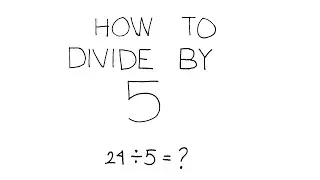 Shortcut kung mag Divide by 5