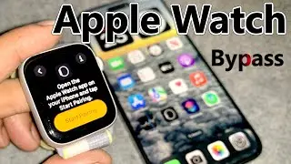 Remove! Activation Lock ON Apple Watch! Without Previous owner Account Apple iWatch Series All