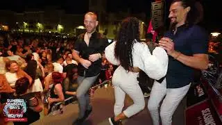 Felicien & Isabelle & Nemanja - Bachata social dancing | Summer Sensual Days 2023 (Rovinj)