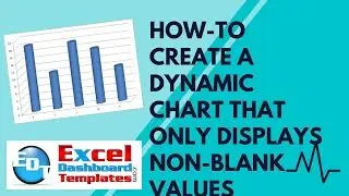 How-to Create a Dynamic Excel Chart that Only Displays Non-Blank Values