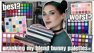 Ranking ALL Of My Blend Bunny Palettes!!