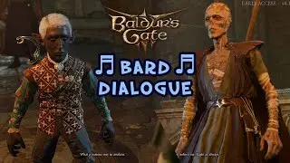 Baldur's Gate 3 Patch 8: 🎶 Bard Dialogue for the Skeleton, Withers