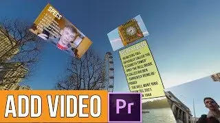 How to Add Video Inside Your 360 Video: Premiere Pro Tutorial
