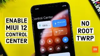 Enable Official Miui 12 Control Center On Miui 11 | Miui 12 Features