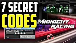 *NEW* MIDNIGHT RACING TOKYO CODES IN 2024! ROBLOX MIDNIGHT RACING TOKYO CODES