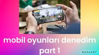 mobil oyunları denedim part 1 | (mobil oyun serisi)