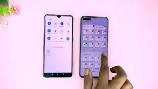 Oxygen OS 10 Vs Oxygen OS 13 Status Bar & Notification Panel Difference