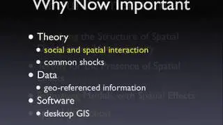 Spatial Econometrics