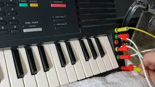 Circuit bent PSS-280 + Speak & Read (Yamaha & Texas Instruments)