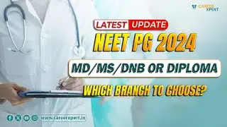NEET PG 2024 | LATEST UPDATE ABOUT COUNSELLING &WILL BRANCH IS IMPORTANT OR MD/MS/DNB/DIPLOMA COURSE
