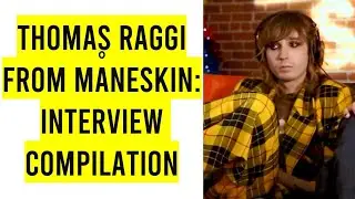 Thomas Raggi (Måneskin) Interview Compilation