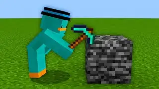 Mine Bedrock in Minecraft!