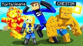 Ma Joc Minecraft ca CEI 4 FANTASTICI ! (super eroi)