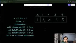 278 | First Bad Version | LeetCode | Solution