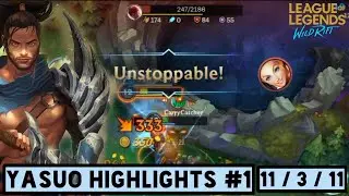 YASUO HIGHLIGHTS #1 | WildRift