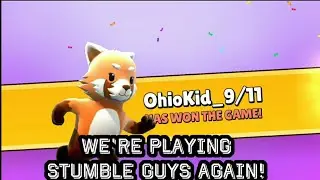 WE'RE PLAYING STUMBLE GUYS AGAIN! | STUMBLE GUYS GAMEPLAY WALKTROUGH 3