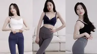 눈앞에서 레깅스 갈아입기 😶 + 트레이닝복 / 리사룩북 LOOK BOOK