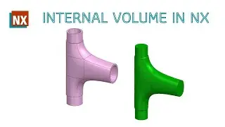 Inner Volume In NX | How to find Blank space in part Design in NX | Siemens NX |