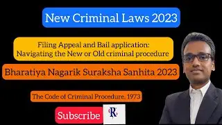 New criminal laws|where bail application or appeal will be filed