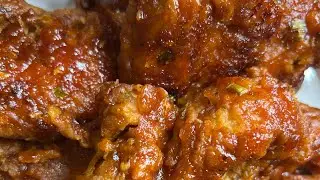 The best Jamaican BBQ Fried Chicken (Barbi-fried) #friedchicken #bbqfriedchicken
