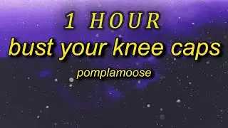 Pomplamoose - Bust Your Kneecaps  (Lyrics)  the day he left was the day i died song| 1 HOUR