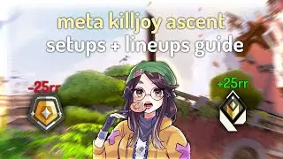 *NEW* Radiant Killjoy Guide On ASCENT (SETUPS + LINEUPS + KJ TECH)