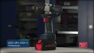 Bosch Professional ile Eğitim  GDS 18V 1050 H Akülü Darbeli Somun Sıkma Makinesi