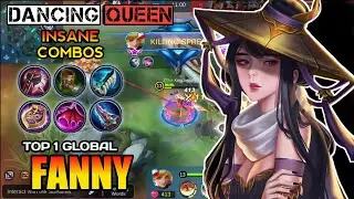 FANNY TOP 1 GLOBAL GAMEPLAY | Fanny best build and emblem 2020 - mobile legends