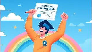 Passing the SERU assessment on your first try👍