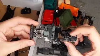 Снова коробки с запчастями от моделей/Запчасти от грузовиков СССР/Масштабные модели автомобилей 