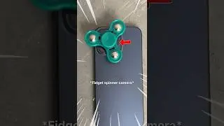 iPhone 16 Pro With *fidget camera*