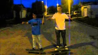 VIDEO EN REVERSA  DE NOCHE / REVERSE VIDEO AT NIGHT (SKATE)