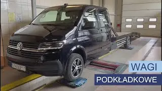 Miary i Wagi - wagi podkładkowe WWS (wagi ITD, kontrola DMC, pomiar nacisku osi)