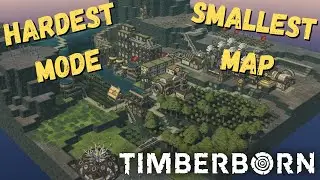 Playing the HARDEST Mode on the SMALLEST Map | Timberborn